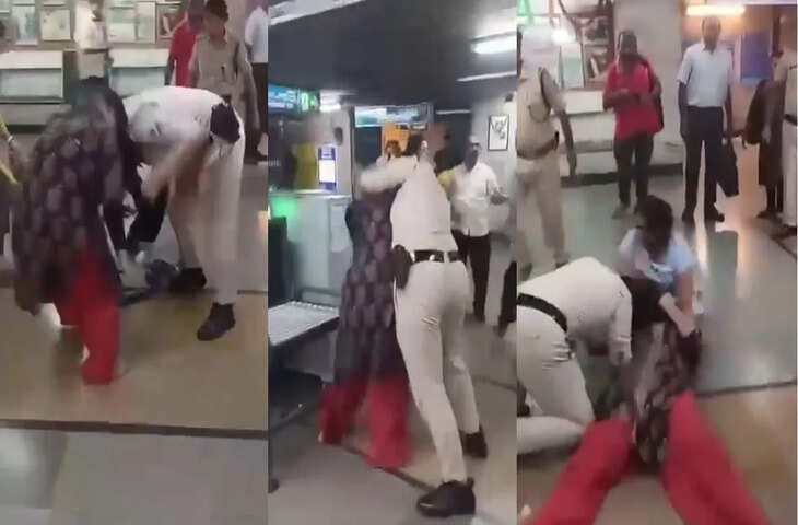 Kolkata Metro में महिलाओं का महासंग्राम, ड्यूटी पर मौजूद RPF कर्मचारी से भिड़ीं; वायरल हुआ Video