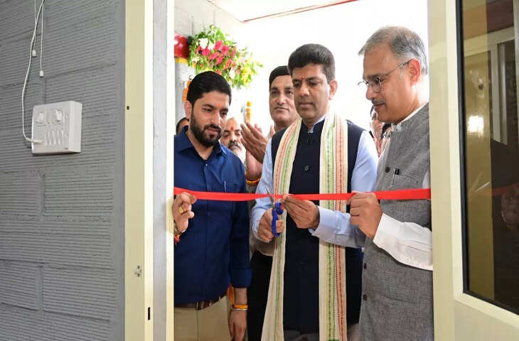 रुड़की में पहला थ्रीडी कंक्रीट प्रिंटेड ग्रामीण आवास हुआ उद्घाटित