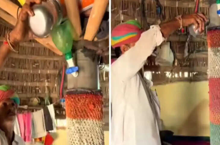  पुराने जमाने का स्मार्ट फ्रिज! पेड़ के तने में ऐसे ठंडा होता है पानी, राजस्थान की तकनीक ने सबको चौंकाया