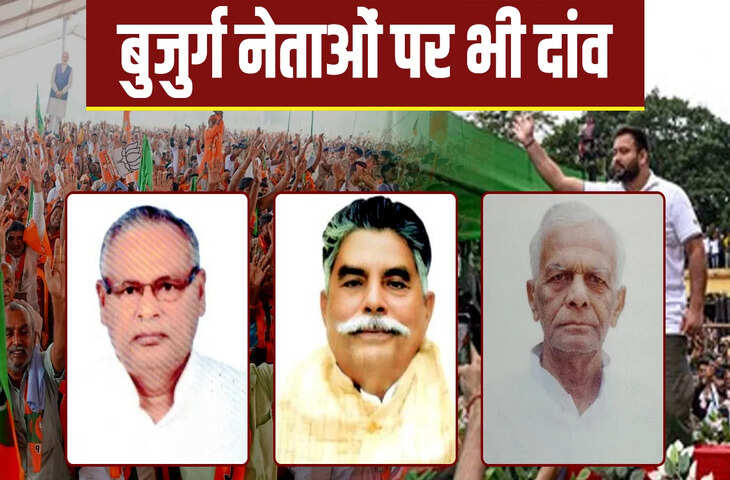 Gez G ही नहीं कई बुजुर्ग भी मैदान में, 75 पार दावेदार क्या कर पाएंगे कमाल