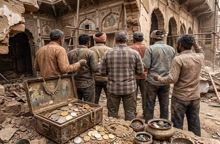 जयपुर में पुरानी इमारत तोड़ते समय मिला खजाना, ठेकेदार-मजदूर ने दबा लिया राज; ऐसे खुला पूरा मामला