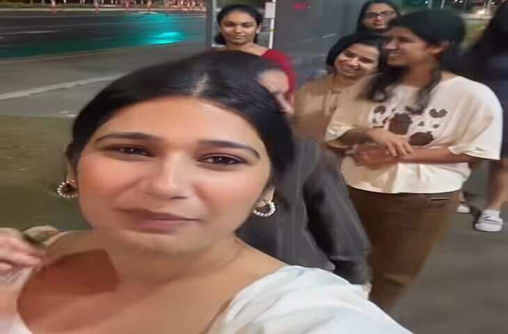 आधी रात को बर्थडे पार्टी के बाद सड़क पर घूमती दिखीं लड़कियां, वायरल वीडियो ने खींचा लोगों का ध्यान!