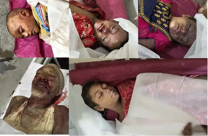 मुजफ्फरनगर में दर्दनाक हादसा: बारिश के बीच कच्चा मकान ढहा, एक ही परिवार के 5 लोगों की मौत; दो बेटियां घायल