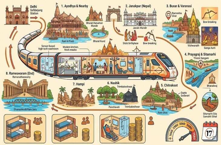 IRCTC लाया रामभक्तों के लिए खास टूर पैकेज, जानिए कैसे एक ट्रिप में कर सकेंगे तीन धार्मिक स्थलों का दर्शन