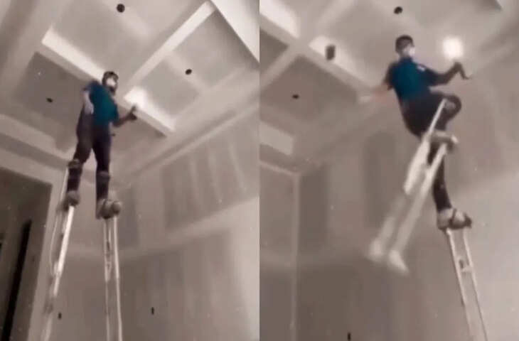 कमाल का टैलेंट दिखाने वाला वीडियो वायरल, लोगों ने की जमकर तारीफ