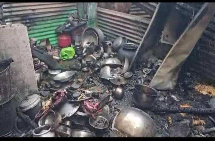 बेलगावी में फ्रिज फटने से घर में लगी भीषण आग, फुटेज में देंखे परिवार की 4 महिलाओं की जलकर मौत; पिता-पुत्र गंभीर