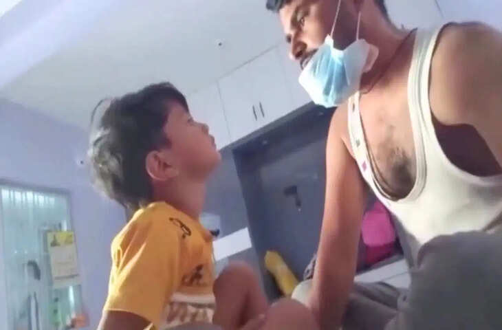 दिल तोड़ देने वाला VIDEO: मौत से लड़ते पिता ने मासूम बेटे के लिए छोड़ा आखिरी पैगाम, हर कोई हुआ भावुक