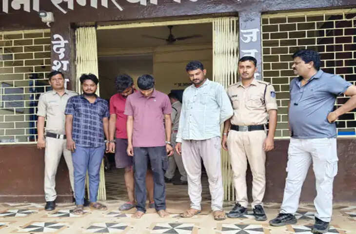 रीवा में नशीली दवाओं के गिरोह पर पुलिस का शिकंजा, 4 आरोपी गिरफ्तार; 1680 प्रतिबंधित कैप्सूल और कफ सिरप जब्त