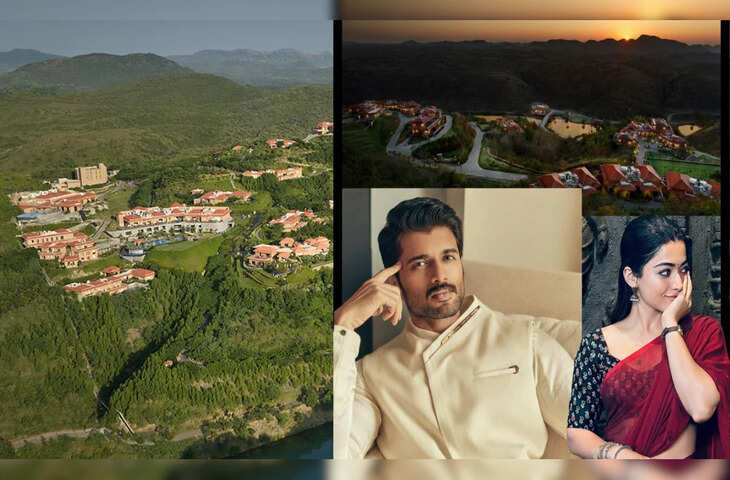 इस आलिशान होटल में फेरे लेंगे&nbsp;रश्मिका मंदाना और विजय देवरकोंडा, वीडियो म देखे खूबसूरती&nbsp;