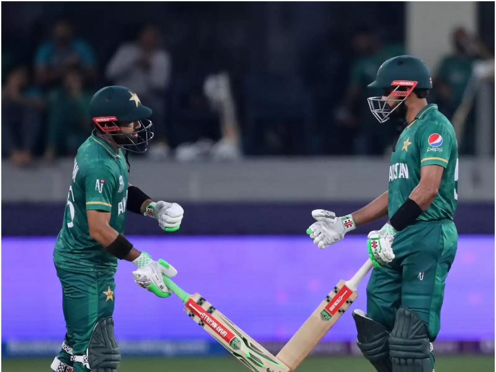 Babar Azam and Mohammed Rizwan