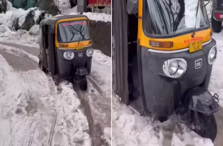 4x4 नहीं, 3x3 है गुरु, न स्नो चेन, न हाई-टेक गियर... मनाली में ऑटो वाले ने SUV वालों का वहम तोड़ दिया