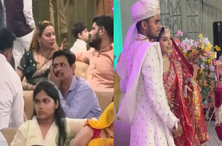 शादी के मंच पर खुशियों के बीच कैद हुआ अनोखा पल, कपल की बहस बना सोशल मीडिया पर चर्चा का विषय