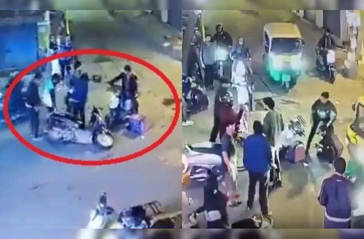 VIDEO: सड़क पर कमजोर को पीट रहे गुंडों को राहगीरों ने सिखाया सबक, लोगों ने कहा- यही है असली हिम्मत