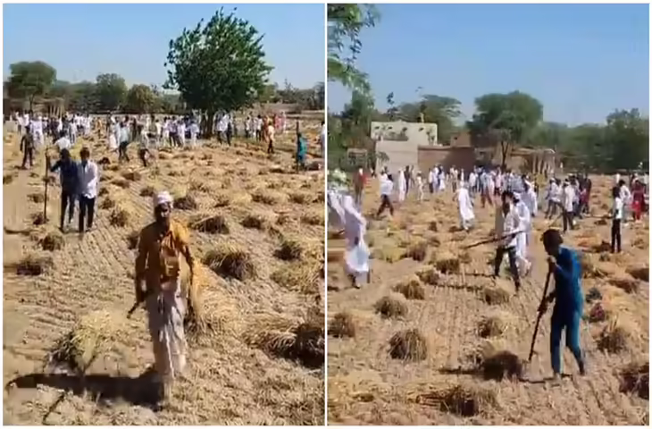 Alwar में फेसबुक पर युवती की फोटो वायरल करने के विवाद में दो पक्षों में भिड़ंत, लाठी-डंडे और फरसी चलीं, कई घायल