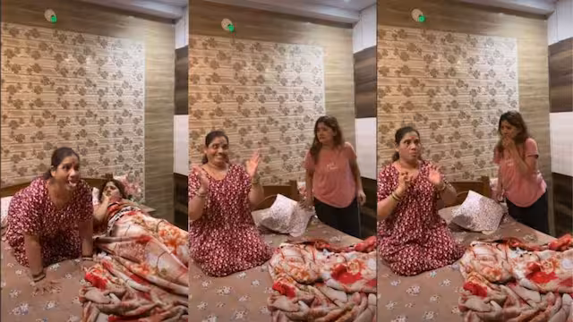 अनुलोम-विलोम छोड़ मम्मी ने किया ‘भौं-भौं’ आसन: बेटी का रिएक्शन देख नहीं रोक पाएंगे हंसी, वीडियो वायरल