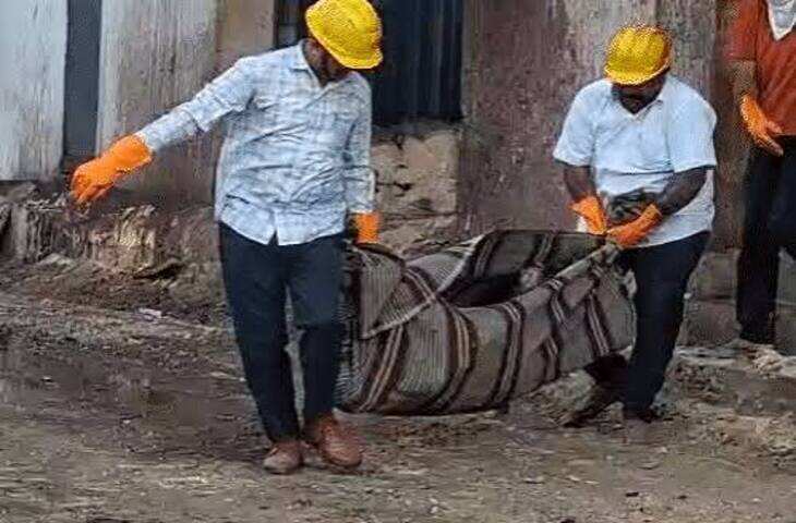 पाली की ग्वार-गम फैक्ट्री में भीषण आग, फुटेज में देंखे दो मजदूरों की जिंदा जलने से मौत; 3 झुलसकर हुए बेहोश
