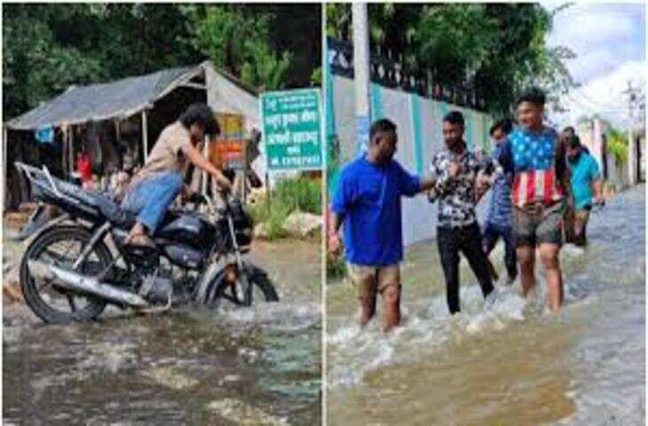 सुशीलपुरा में गंदे पानी की आपूर्ति से नाराज़ लोगों का प्रदर्शन, विधायक गोपाल शर्मा मौके पर पहुंचे