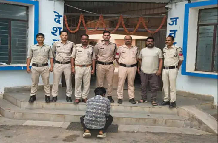 हत्या के प्रयास का फरार आरोपी गिरफ्तार, वारदात में इस्तेमाल चाकू बरामद; कोर्ट ने भेजा जेल