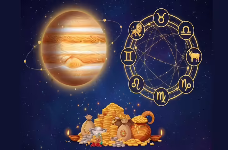 Guru Gochar 2026: देवगुरु बृहस्पति का कर्क राशि में गोचर बदलेगा किस्मत, 2 जून से ये राशियाँ बनेंगी धनवान&nbsp;
