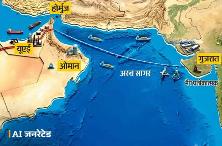 Hormuz Crisis: समुद्री रास्ते के संकट के बीच भारत की Energy Security पर फोकस, जानिए क्या है अंडरसी पाइपलाइन प्लान