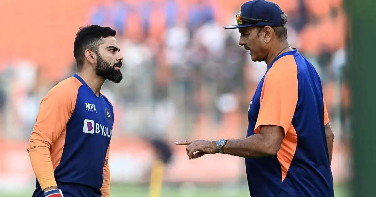 virat kohli Ravi Shastri