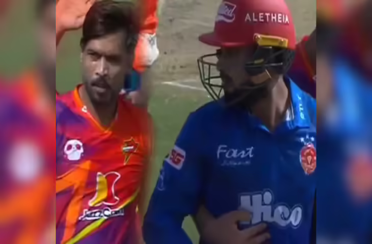 &lsquo;चल हट&hellip;&rsquo; Mohammad Amir की गाली के बाद भड़के Haris Rauf, बल्ला लेकर दौड़े&mdash;मैदान बना अखाड़ा, VIDEO वायरल