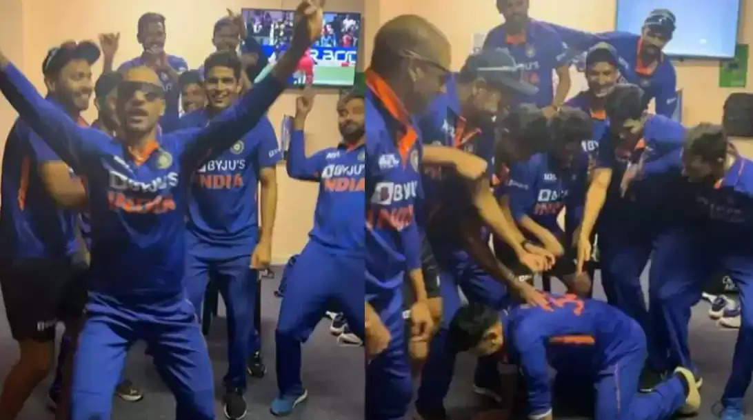 ind vs ZIM team india dance-1-1