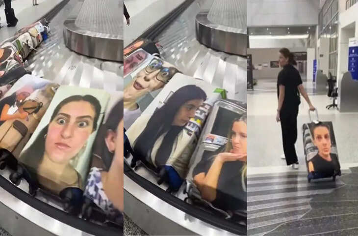 लगेज ट्रॉली-बैग को लेकर वायरल हुआ अनोखा हैक, सोशल मीडिया पर छिड़ी बहस