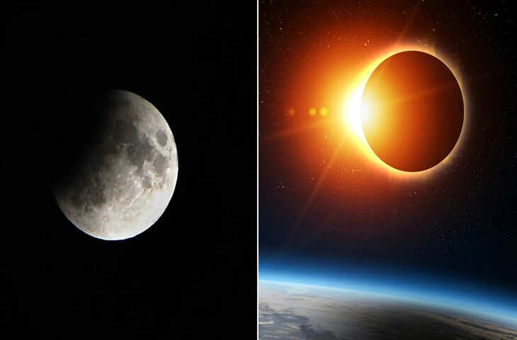 सावन 2026 में ग्रहणों का डबल प्रभाव! सूर्य ग्रहण और चंद्र ग्रहण के बीच जाने इसके शुभ-अशुभ प्रभाव&nbsp;