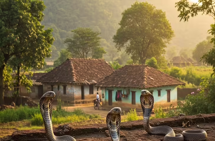 भारत का अनोखा &lsquo;नागों का गांव&rsquo;, जहां लोगों के बीच खुलेआम घूमते हैं कोबरा, जानिए हैरान कर देने वाली कहानी