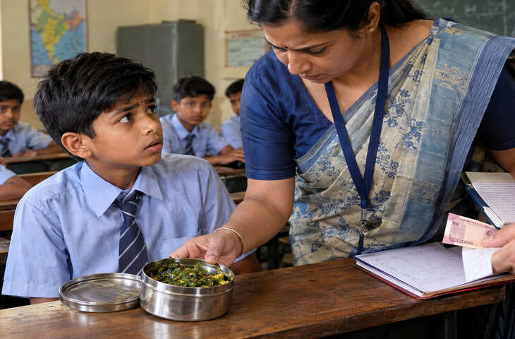 टिफिन में मेथी की सब्जी लाने पर 50 रुपये का जुर्माना, महाराष्ट्र के स्कूल के फरमान से मचा विवाद