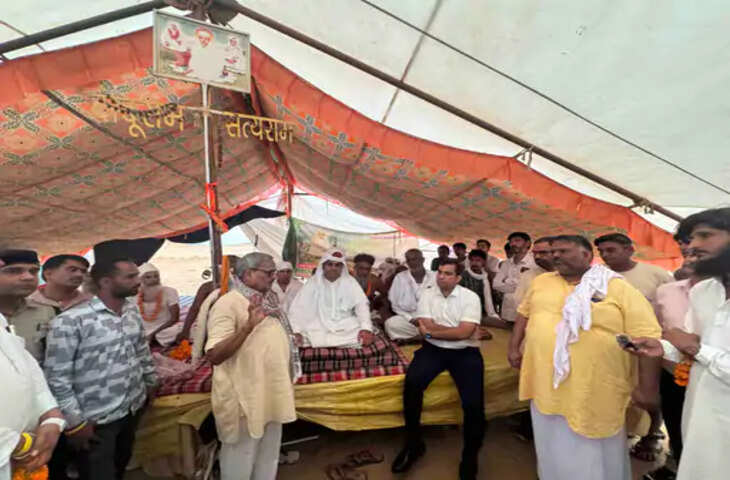 113 दिन बाद खत्म हुआ &lsquo;भैराना धाम बचाओ&rsquo; आंदोलन, कलेक्टर के आश्वासन पर संतों ने लिया निर्णय; रीको क्षेत्र के पुनर्नियोजन पर बनी सहमति