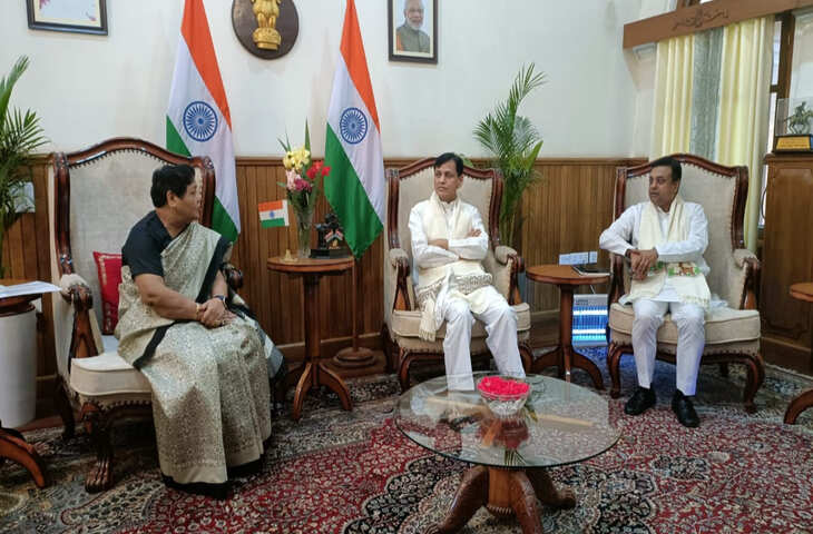Imphal MoS नित्यानंद राय ने मणिपुर के राज्यपाल से मुलाकात की, शांति बहाल करने में मदद का आश्वासन दिया