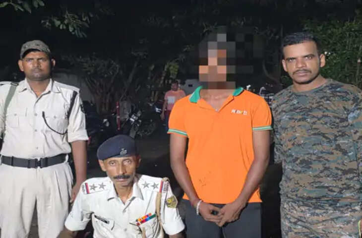भोजपुर में बर्थडे पार्टी में हथियार लहराना पड़ा भारी, पुलिस ने युवक को अवैध हथियार के साथ किया गिरफ्तार