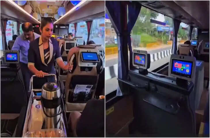 केरल की इस बस में मिलता है हवाई जहाज जैसा एहसास! वीडियो वायरल, अंदर की सुविधाएं देख चौंके लोग