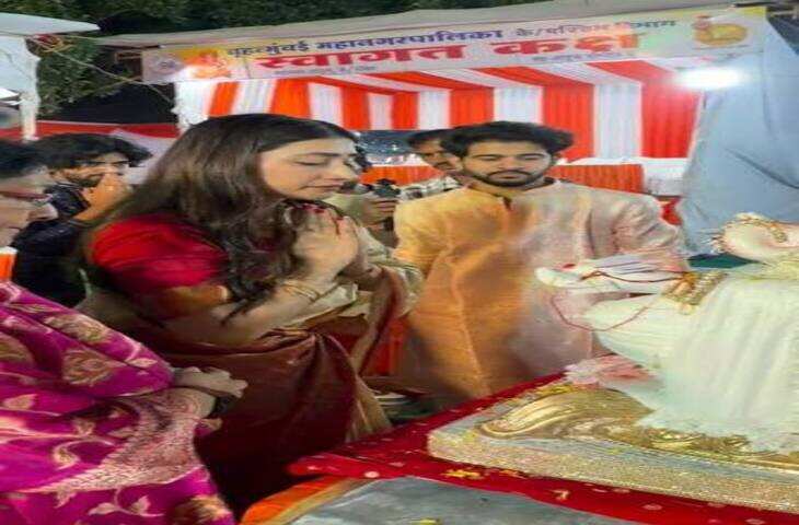 Viral Video: गणेश विसर्जन के दौरान भावुक हुईं धनश्री वर्मा, आंखों से छलके आंसू; वीडियो वायरल