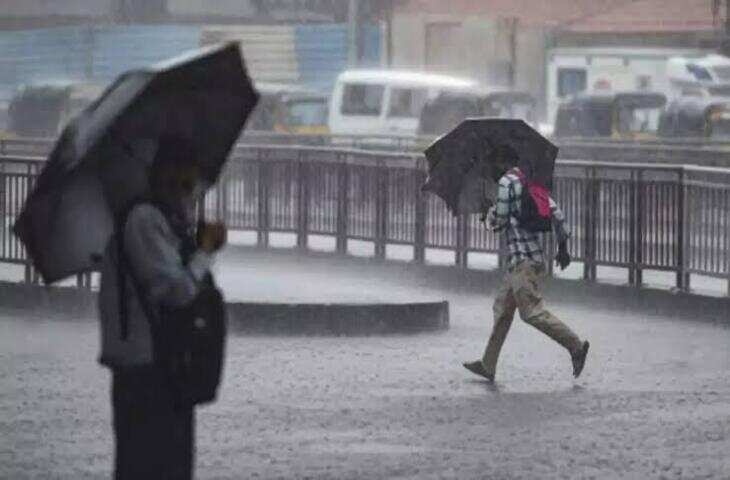 लखनऊ में मानसून की दस्तक: सुबह से रिमझिम बारिश, मौसम हुआ सुहाना, आज यलो अलर्ट जारी
