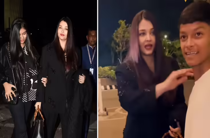 आलिया भट्ट से रिप्लेस होने की चर्चाओं के बीच ऐश्वर्या राय कांस के लिए रवाना, बेटी आराध्या भी आईं नजर