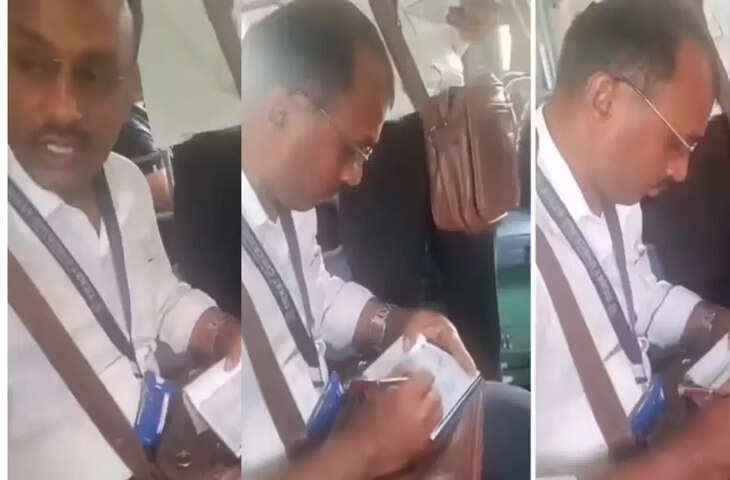 बेटिकट यात्री ने टीटीई को दिखाया &lsquo;ज्ञान&rsquo;, उल्टा पड़ गया भारी, वीडियो वायरल