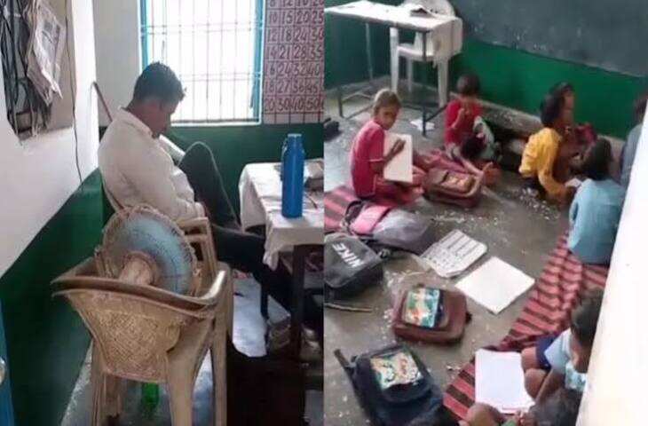 स्कूल स्टेज पर अश्लील गाने पर टीचर ने मनाया बर्थडे, वीडियो वायरल होने के बाद शिक्षा विभाग ने दिए जांच के आदेश