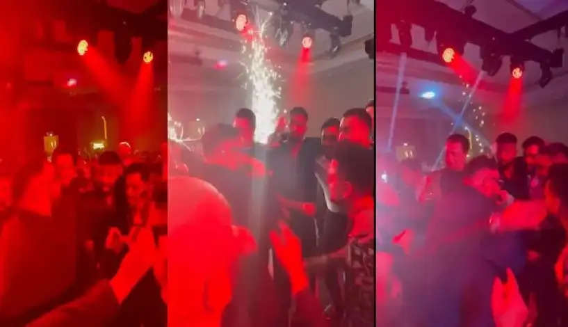 hardik pandya shared unseen video of dhoni private party1113333311113333111111