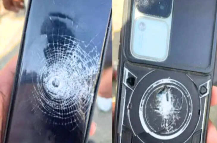 इंदौर में दिनदहाड़े फायरिंग से दहशत, मोबाइल और एटीएम कार्ड बने युवक की जान का कवच