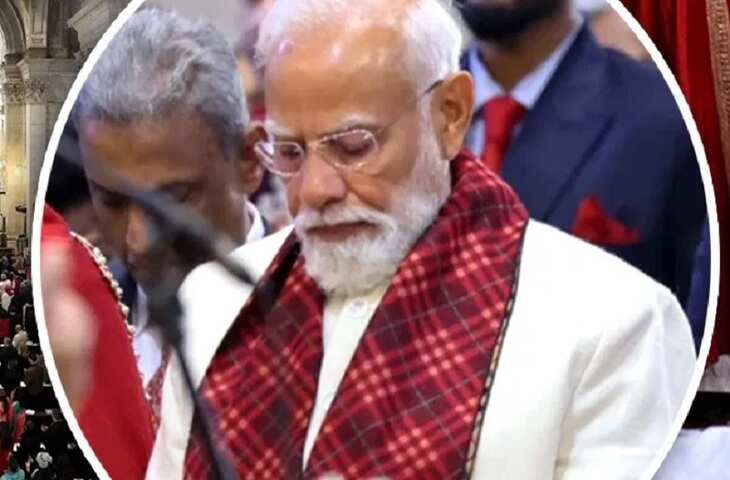 Christmas के मौके पर कैथेड्रल चर्च में PM मोदी ने की प्रार्थना, देशवासियों को दिया ये संदेश&nbsp;