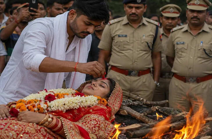 झारखंड में सनसनीखेज मामला, अंतिम संस्कार से पहले निभाई गई शादी की रस्में; जांच में जुटी पुलिस