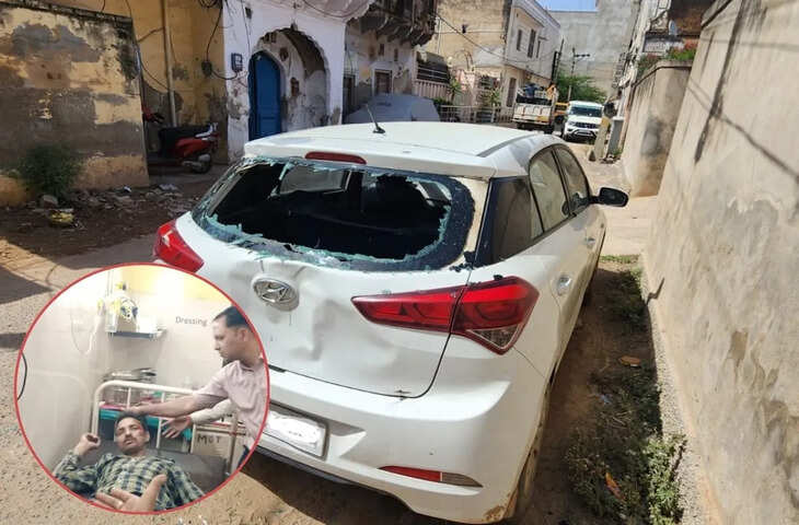 चिड़ावा में एसीबी की ट्रैप कार्रवाई के दौरान बड़ा हंगामा, रिश्वत लेते पकड़े जाने पर पुलिस चालक सरकारी जीप लेकर फरार