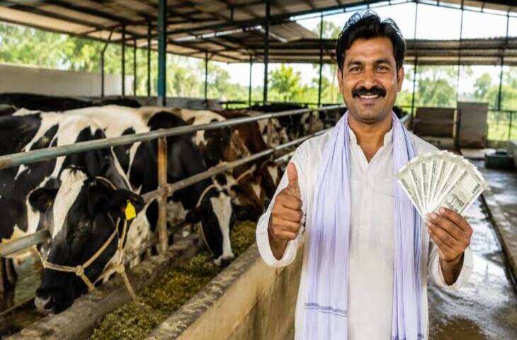 डेयरी फार्मिंग के लिए सरकार दे रही मोटी सब्सिडी, 40 लाख की परियोजना पर मिलेंगे 10 लाख रुपये जाने कैसे उठाए फायदा&nbsp;