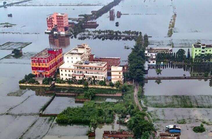 बिहार में बाढ़ का कहर: सारण में सांसद से भिड़े पीड़ित, सेना कर रही मदद; 3.65 लाख आबादी प्रभावित