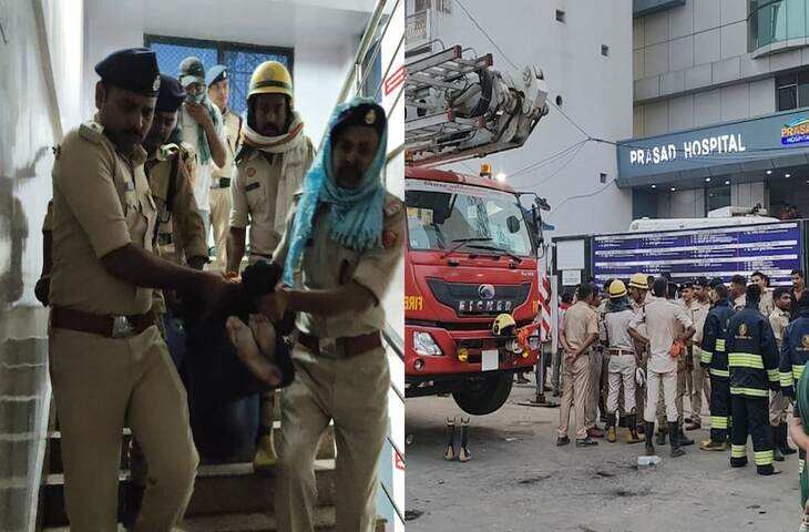 मुजफ्फरपुर के अस्पताल में भीषण आग, फुटेज में देंखे ICU में फंसे 5 मरीजों की मौत; 20 से ज्यादा झुलसे