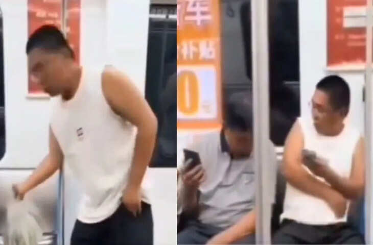 मेट्रो में परोपकार के चक्कर में यात्री ने किया ऐसा तगड़ा कांड, देखकर हंसते हंसते हो जाऐंगे लोटपोट