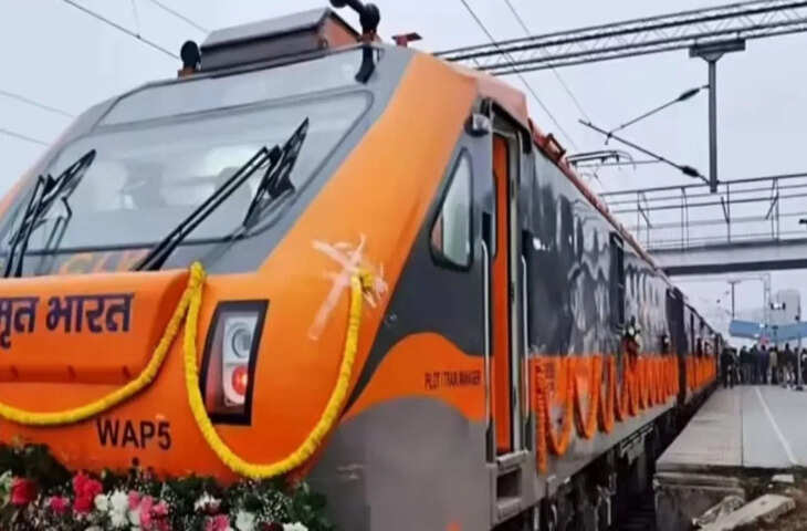 भारतीय रेलवे के नए अमृत भारत कोच का सैंपल तैयार, यात्रियों को मिलेगी बेहतर सुविधा और सुरक्षा